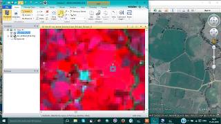 Supervised Landsat Image classification on ERDAS 2014 via Google Earth [upl. by Enomrej]