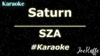 SZA  Saturn Karaoke [upl. by Helbonnas]