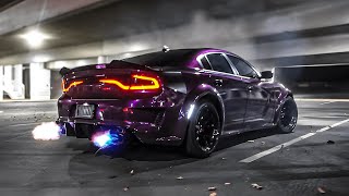 THE MOST ILLEGAL FLAME TUNED HELLCAT REDEYE [upl. by Eciryt]