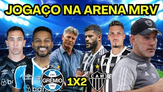 JOGAÇO ATLÉTICO VIRA O JOGO EM CASA E VENCE POR 2 A 1 EM CIMA DO GRÊMIO HULK MARCA E ASSISTÊNCIA [upl. by Aihcila]