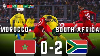 MOROCCO VS SOUTH AFRICA 02  AFRICA CUP OF NATION 23  SIMULATION afcon2023 [upl. by Laetitia]