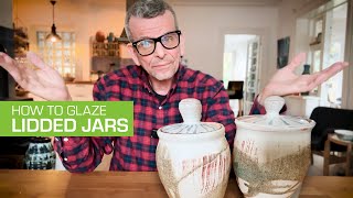 138 How to Glaze and Fire Lidded Jars [upl. by Solberg771]