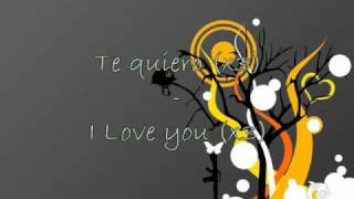 Stromae  Te Quiero  Lyrics on screen French  English [upl. by Idette]