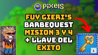 Fuy Gieris BarbeQUEST Misiones 3 y 4 en Pixels  GUILDS CriptoMoii [upl. by Singer]