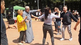 ZEΪMPEKIKA papa Lefteris favorites at GRAPE STOMPING FESTIVAL 2019Panagia KamarianiRed Hill [upl. by Beesley377]