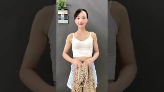 How to Turn a Scarf into a Gorgeous Dress shorts easyfashiontips msmbm dressshorts fashiontrend [upl. by Crabb]