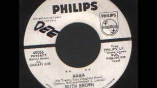 Ruth Brown  Mama he treats your daughter meanwmv [upl. by Whitver]