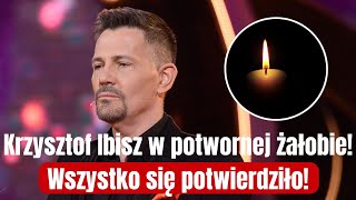 Krzysztof Ibisz w żałobie zamieścił nawet nekrolog Spływają kondolencje [upl. by Ailehpo]