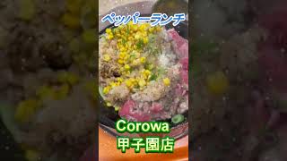 【おしどり夫婦の祝活日記ショート動画 19 】 shorts ペッパーランチCorowa甲子園店！ 良かったら応援して下さいね！ チャンネル登録などもよろしくお願いします！ ＃ペッパーランチ [upl. by Theurer292]