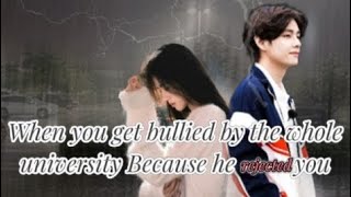 Taehyung FF When you get bullied by the whole university Because he REJECTED you Oneshot [upl. by Ameh]