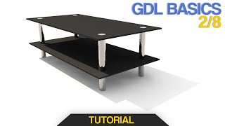 GDL Basics part 28  Archicad course for GDL beginners [upl. by Haslett]