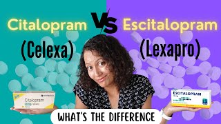 Citalopram vs Escitalopram [upl. by Moskow]