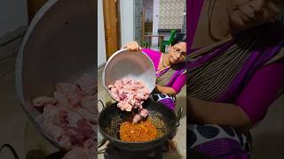 Chicken kosha roti home delivery order  food recipe villfood villgefood cooking homedelivary [upl. by Adnahsam]