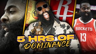 5 Hours Of James Harden DOMINATING The NBA In The 201718 Season 😲 [upl. by Kazim]