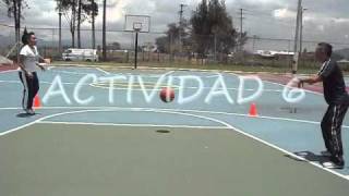 BALONCESTO TECNICA DE PASESwmv [upl. by Odraude]