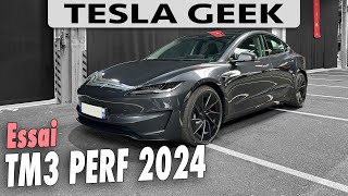 Essai TESLA Model 3 Performance 2024 Highland  la meilleure Model 3 [upl. by Wanids]