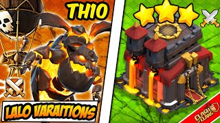 TH10 Lavaloon Attack Strategy is so Powerful  Best Lalo Attack Strategy 2023 [upl. by Chance]