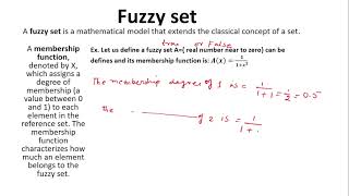 Mathematics FUZZY SET ALPHA CUT STRONG ALPHA CUT [upl. by Cari116]