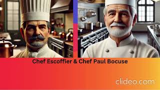 chef escoffier chef paul bocuse [upl. by Anyt]