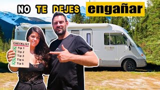 ¡No caigas en la trampa 11 CONSEJOS cruciales para COMPRAR una AUTOCARAVANA y evitar estafas [upl. by Prissie305]