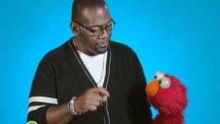 Sesame Street Elmo Interviews Randy Jackson [upl. by Merow494]