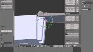 Blender for 3D Printing Hollow box with a hinge 2 of 2 [upl. by Panchito437]