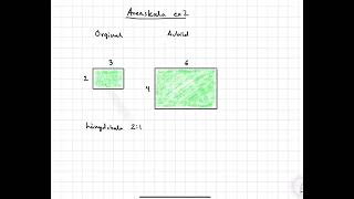 Geometri Areaskala Ytterligare ett exempel [upl. by Holey57]