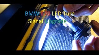 BMW E70 X5 LED Turn Signal Upgrade [upl. by Vtarj]