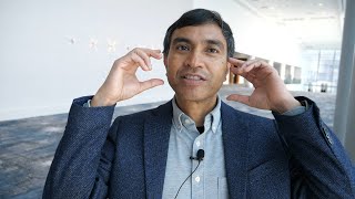 Starkey Genesis AI Hearing Aid AIPowered Hearing 51hour battery life with CTO Achin Bhowmik [upl. by Drahcir700]