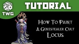 How To Paint A Genestealer Cult Locus Warhammer 40k Painting Tutorial The War Gamer [upl. by Akeret656]