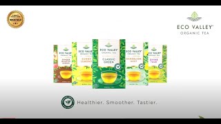 Eco Valleys Organic Green Tea Is The Perfect Way To Start Your Day [upl. by Kliment]