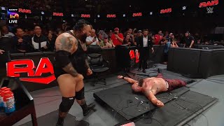 Bronson Reed Return amp Attacks on Braun Strowman WWE RAW Highlights Today [upl. by Annait]