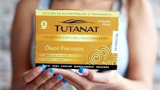 Resenha Plástica Capilar  Óleos Preciosos Tutanat [upl. by Georgeanna]