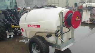 Croplands Sprayshop Trailpak 1000L 2 5m Weed Sprayer [upl. by Eanwahs]