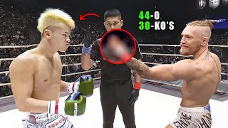 Wow Baby Face Kid Knocks Out with Somersaults Tenshin Nasukawa  Insane Knockouts [upl. by Adner22]