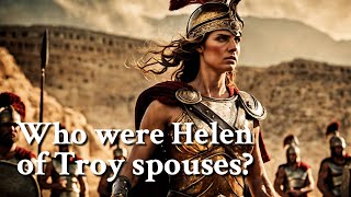 Who were Helen of Troy spouses Greek Mythology Story [upl. by Kristel]