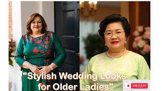 Stylish Wedding Guest Dresses for Older PlusSize Ladies Elegant amp Comfortable [upl. by Tarrsus884]