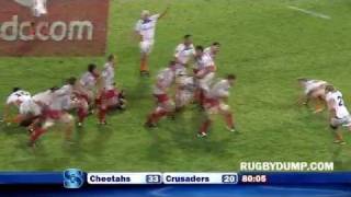 Cheetahs upset the Crusaders in Bloem [upl. by Srini642]