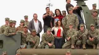 WWE Superstars and Divas ride in a CRG2 boat [upl. by Annaihs646]