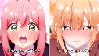 Hakari and Karane Confess to Rentarou  100 Girlfriends Who Really Love You Episode 1 [upl. by Jania170]