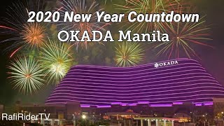 Okada Manila 2020 New Year Countdown  Amazing Fireworks [upl. by Yreneh]