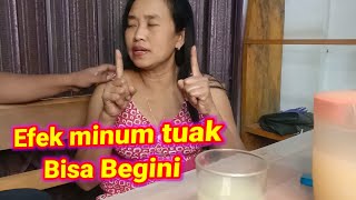 batle minum tuak sama suami siapa lebih kuat [upl. by Mylander]