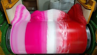 Silicone rubber color mixing  Oddly satisfying silicone color mixing [upl. by Cralg]