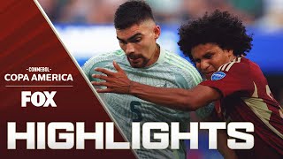 Mexico vs Venezuela Highlights  2024 Copa América [upl. by Nauquf]