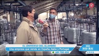 Trefilería la industria del alambre  A esta hora [upl. by Peckham]