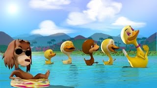 TODOS LOS PATITOS  EL PERRO CHOCOLO  CANCIONES INFANTILES [upl. by Leahcimnaj]