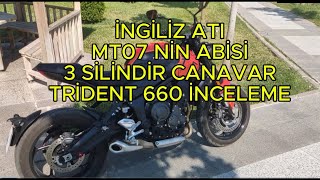 Triumph Trident 660 Kullanıcı Yorumu Ve Gazlama Efsane İngiliz Atı motovlog vlog gopro [upl. by Kimble]