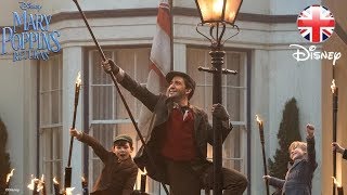 MARY POPPINS RETURNS  Trip a Little Light Fantastic Clip LinManuel Miranda  Official Disney UK [upl. by Tteraj]