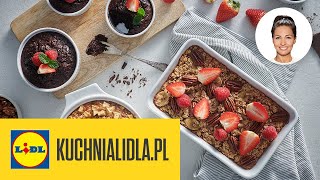 3 pieczone OWSIANKI które smakują jak ciasta 🍰😋  Kinga Paruzel amp Kuchnia Lidla [upl. by Assilla]