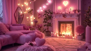 Cozy Valentines Day Ambience with Relaxing LoFi Music [upl. by Noitsuj]